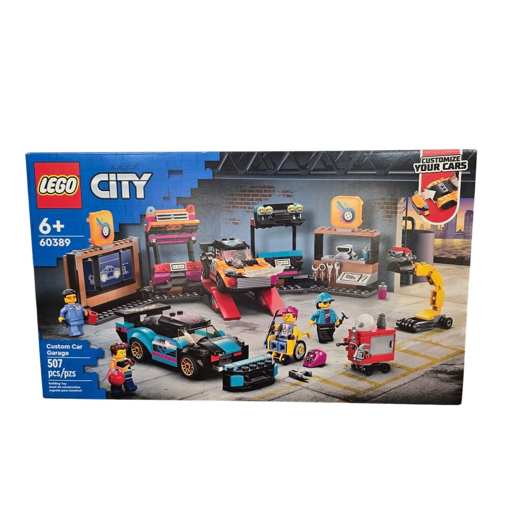 NEW Lego City Custom Car Garage Set 60389